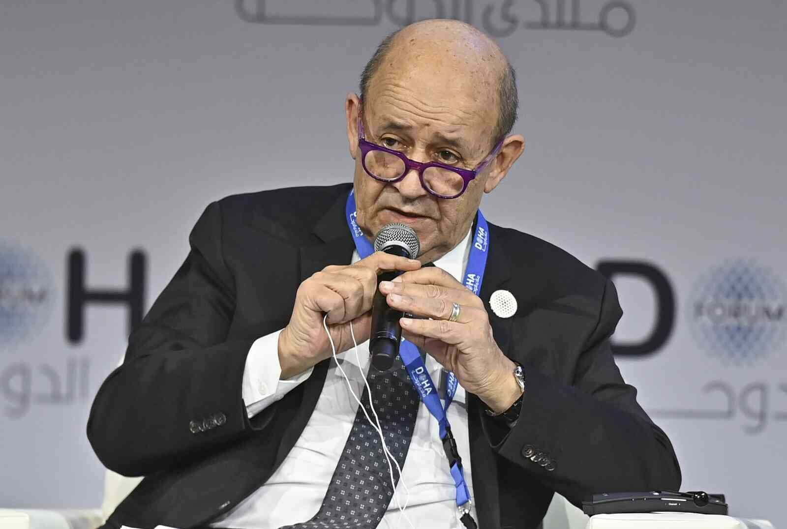 Fransa Dışişleri Bakanı Le Drian: