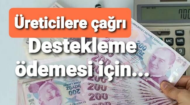 TARIM MÜDÜRLÜĞÜ ÇAĞRIDA BULUNDU