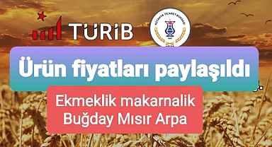 Ağırlıklı ortalama hububat bilgileri