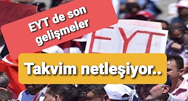 EYT Takvimi bu şekilde işleyecek..