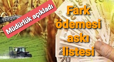Fark ödemesi icmalleri askıda