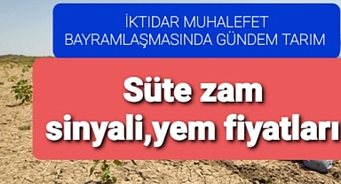 iktidar muhalefet bayramlaşmasında gündem tarım oldu