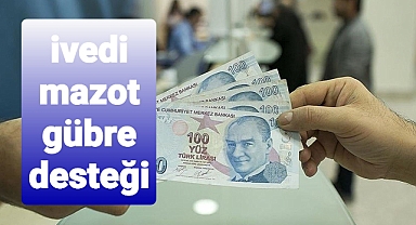 İvedi mazot gübre