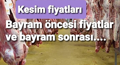 Kesim fiyatları ve kurbanlıklar bayram öncesi dikkat çeken detaylar