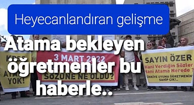 Öğretmen atamaları için takvim