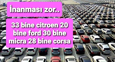 Otomobil fiyatları ne kadardı..