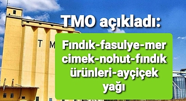 TMO fiyat listesi