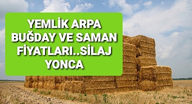 Yemlik Arpa Buğday Saman Yonca fiyatları