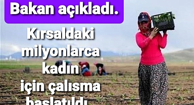 Kırsaldaki kadınlara sosyal güvence geliyor