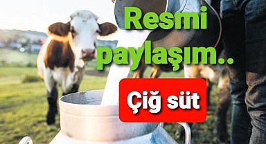 Çiğ süt icmalleri