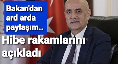 Tarım Bakanı Vahit Kirişçi'den ard arda paylaşımlar...