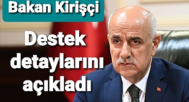 Üreticilere verilecek destek açıklandı..