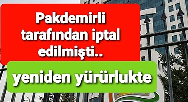Eski Bakan pakdemirli tarafından iptal edilmişti.. yeniden yürürlükte..