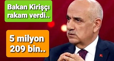 Tarım Bakanı rakamlarla açıklama yapti