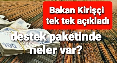 Tarım Bakanı yeni destekleme modelini tek tek anlattı