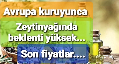 ZEYTİNYAĞI FİYATLARI AÇIKLANDI..