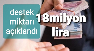 18 milyon liralık tohum desteği