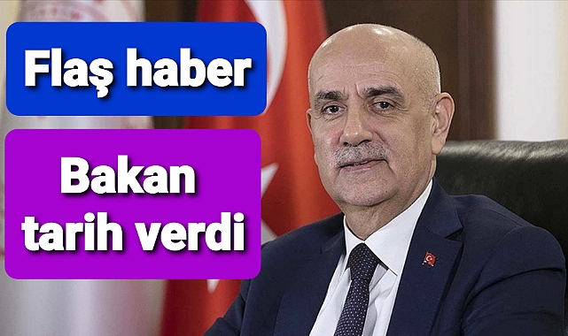 Bakan Kirişçi desteklerle ilgili tarih verdi