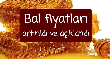 Bal fiyatları yüzde 12 artırılarak açıklandı