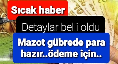 Mazot gübre desteğinde bu detaya dikkat