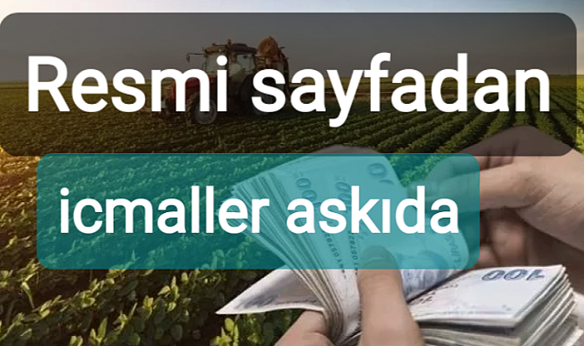 Artan sertifikalı tohum kullanım desteği icmalleri askıda