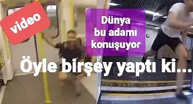 Bir istasyondan diğerine koştu..