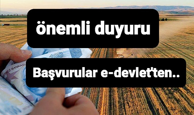 Çiftçilere önemli duyuru