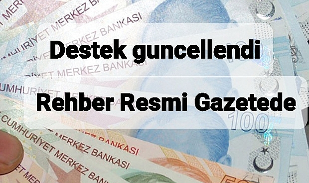 Destek güncellendi Rehber yayınlandı