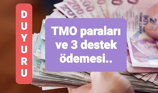 Tarım ve hayvancılık destek ödemeleri