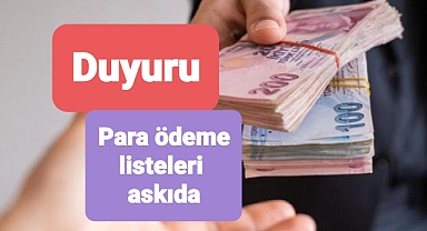 Destek listeleri paylaşıldı