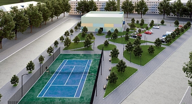 Bu tesiste spor yapılır