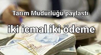 Çiftçilere müjdeli haber geldi iki kere ödeme yapılacak...