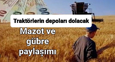 Çiftçilere traktörlerinin depolarını dolduracak müjdeli haber geldi