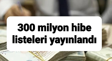 Tarım ve hayvancılık yapanlara 300 milyon lira hibe
