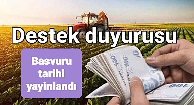 Tarlana ekeceğin ürünle alacağın desteği belirle