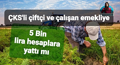 Çiftçilere ve çalışan emeklilere ikramiye yattı mı?