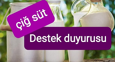 Çiğ süt üreticileri bunu bekliyordu müjdeli haber geldi