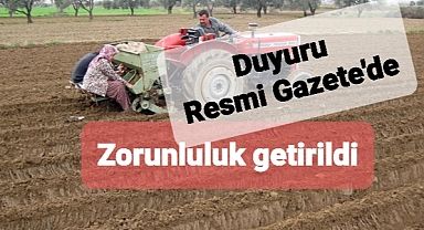 Tarımda üretim varlıklarına sigorta yaptırılması zorunlu