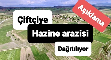 Tarlası olmayana müjde! Topraksız ve az topraklı çiftçi ailelerine hazine arazisi..