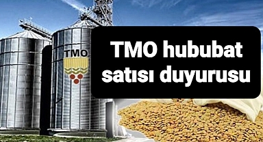 TMO'dan peşin para ile hububat satışı