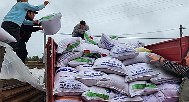 Üreticilere hibe arpa ve buğday tohumluğu