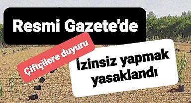 Yeni Meyve Bahçe Tesisi ve Meyve Bahçelerinde tür değişikliği izne bağlandı