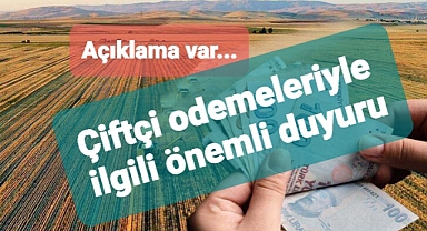 Bakan Yumaklı'dan çiftçilere ödeme müjdesi