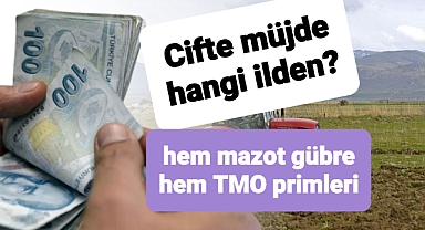 Çiftçiye çifte müjde geldi: İcmaller askıda