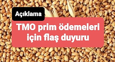 TMO Prim ödemesi bekleyen çiftçiye sevindirici haber