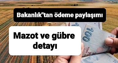 Çiftçi ödemeleri hesaplara aktarıldı