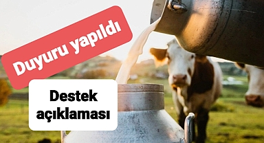 İneğinden süt alan çiftçilere ödeme yapılacak