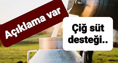 İnek sağan üreticye müjde var