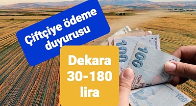 Tarladaki organik ürüne para ödemesi yapılacak