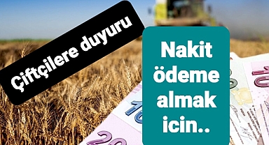 Yem bitkileri desteğinden faydalanacaklara duyuru yapıldı